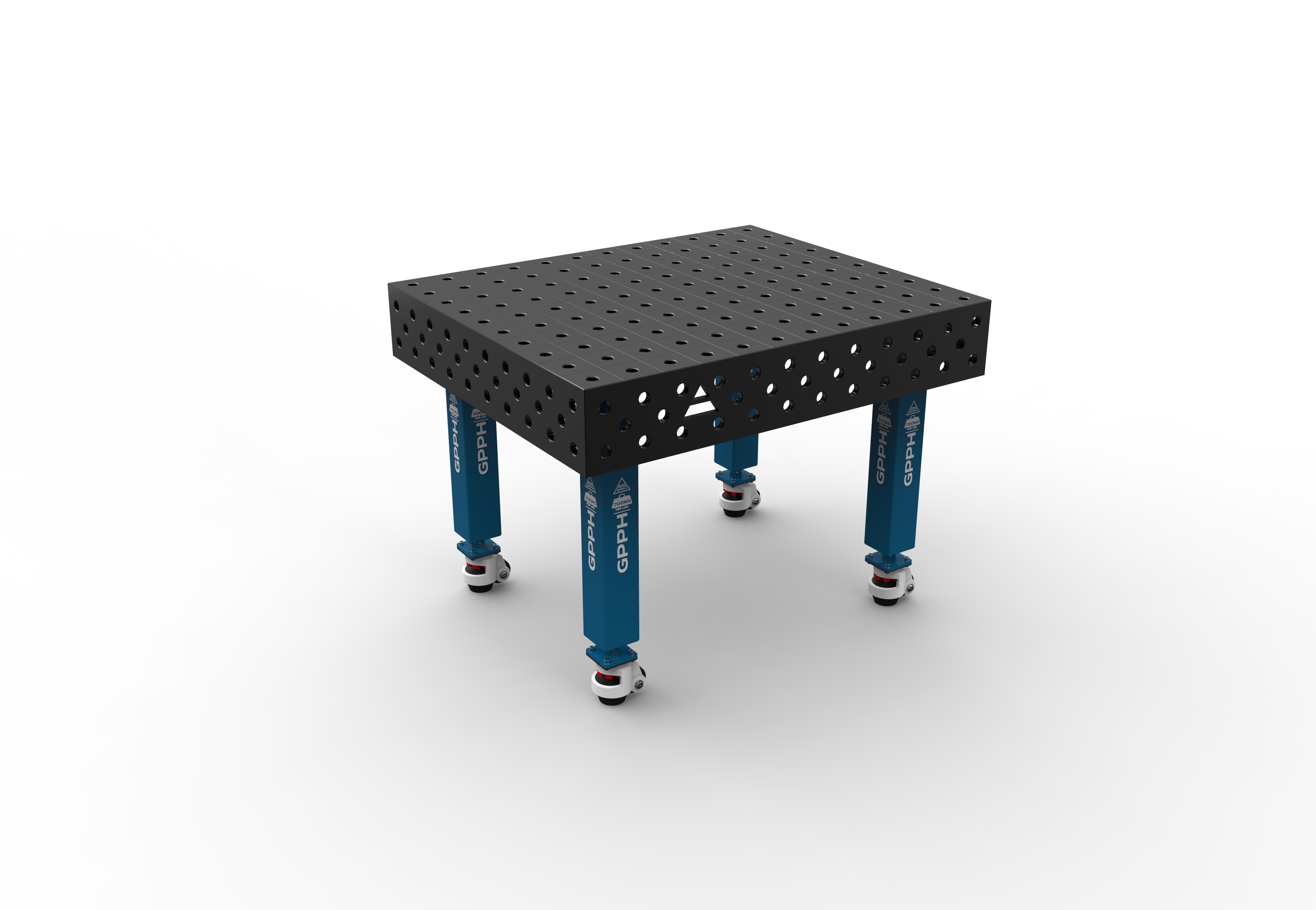 

Svejsebord PRO 1200x1000 grid 100x100 Ø28 - System 28